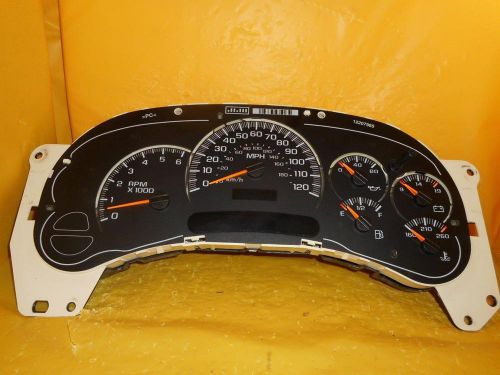 03 04 05 silverado sierra suburban yukon speedometer instrument cluster 187,051
