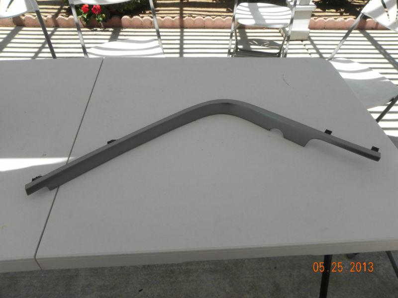 Acura part#77298-sep-a02za garnish assy fr. driver console trealmetal gray