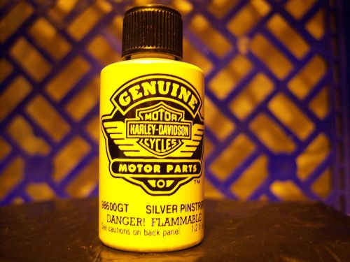 Harley new oem nos touch up paint silver pinstripe 98600gt