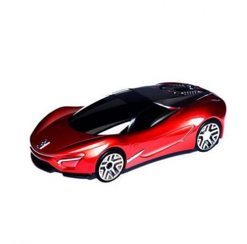 Red  speeding car gps radar detector model voice detection laser trafic safety a