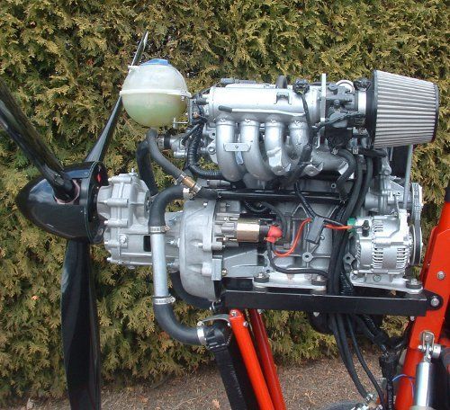 Air trikes enterprises - converting suzuki engines for propeller driven craft.