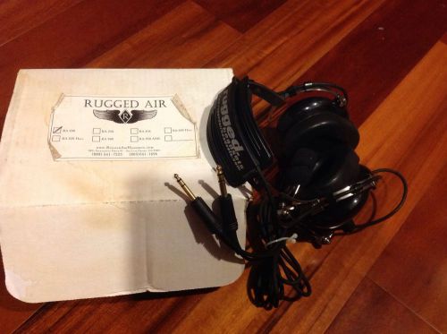 Rugged air - ra200 general aviation pilot headset - affordable performance