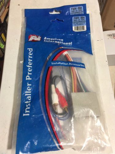 Car stereo cd player wiring harness wire aftermarket radio install