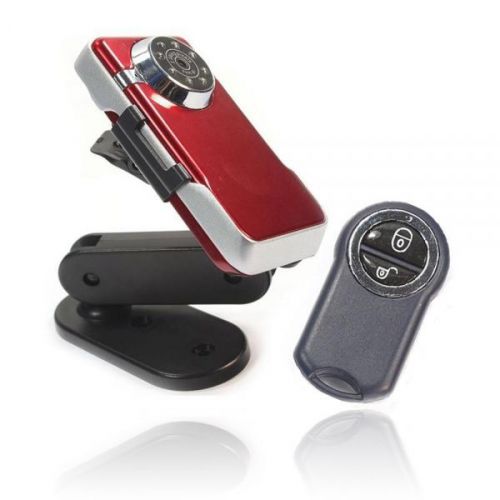 F16 8 led straight angle dvr vehicle car camera recorder red  sku: e01027