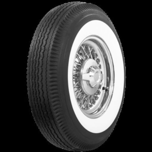 760-15 coker 3&#034; wide whitewall bias tire