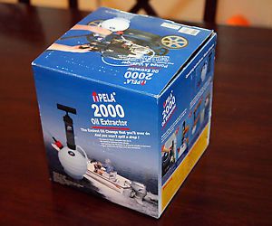 Pela 2000 oil extractor - 2.5l marine/small engine oil change pump