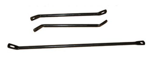 1969 chevrolet camaro / pontiac firebird front spoiler bracket set 3 pc.