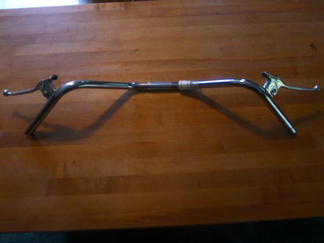  wards riverside handle bar w/levers new 125/250/350