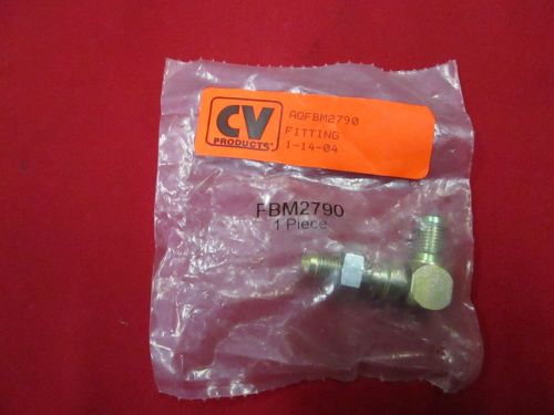 New aeroquip #3 an bulk head fitting with nut,fbm2790,brake hose,line,fittings