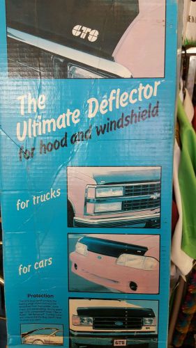 New bug gard guard shield chevy gmc van fullsize 1983-1995 smoke gto brand 70110