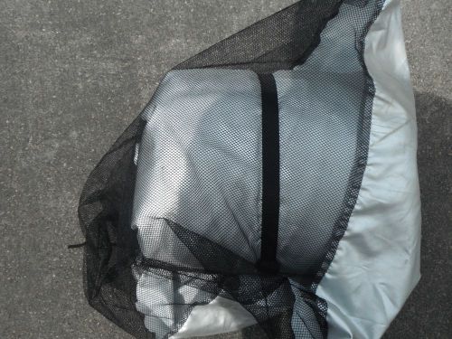 Fit beam pontoon boat in 21-24' l &amp; 102" w strong waterpfoof fabric boat cover