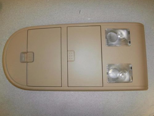 07-09 suzuki xl-7 center overhead front console beige 3992178j21