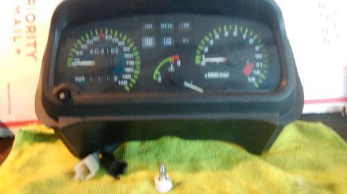 1988 kawasaki ex500 ex 500 ninja gauge gauges cluster assembly oem damaged