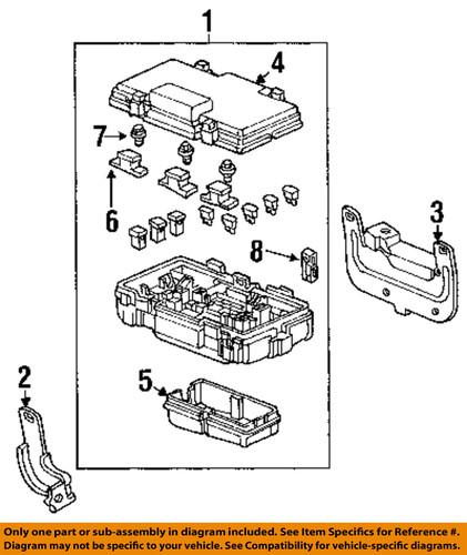 Honda oem 38218sm4003 fuse