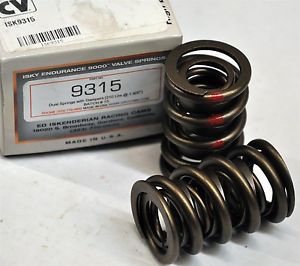 Isky 9315 dual valve springs 1.550&#034; od .660&#034; max lift 1.130&#034; coil bind set of 16