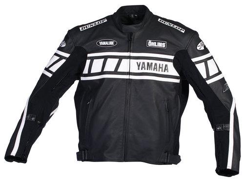 New joe rocket yamaha  champion superbike leather jacket, black, 50
