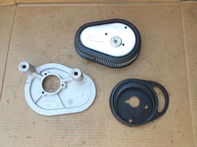Harley davidson air cleaner and backing palte