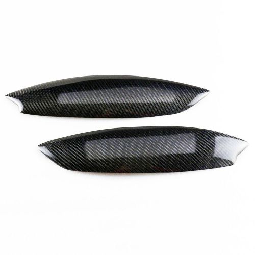 New carbon fiber head light eyelid eyebrow for vw volkswagen 2005-2010 jetta mk5