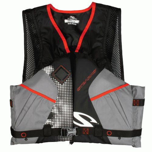 New stearns 2000013824 2200 comfort series&amp;trade; adult life vest pfd - black -