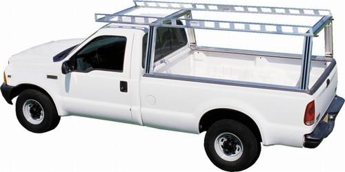 System one heavy contractors aluminum truck rack / rig