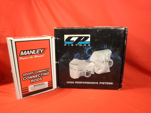 Manley rods 14023-4 cp sc7326 87mm .020over 9.0:1 sr20det 24osx silvia s13 s14