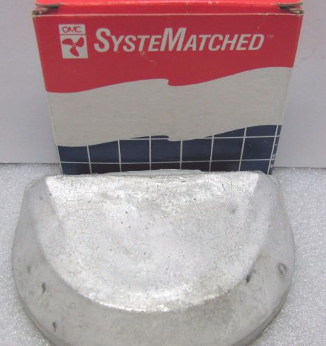 Nos omc johnson / evinrude gearcase anode &amp; insert 3853818