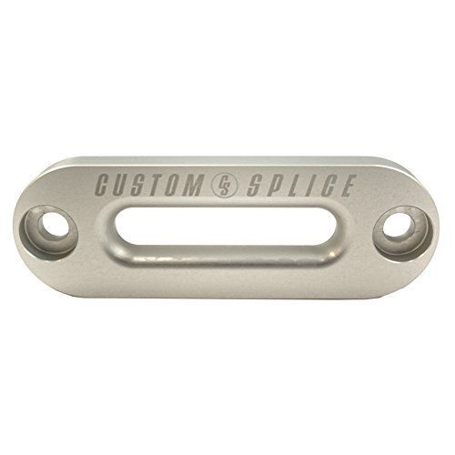 Custom splice silver atv aluminum fairlead hawse 2000-3500 lb winch