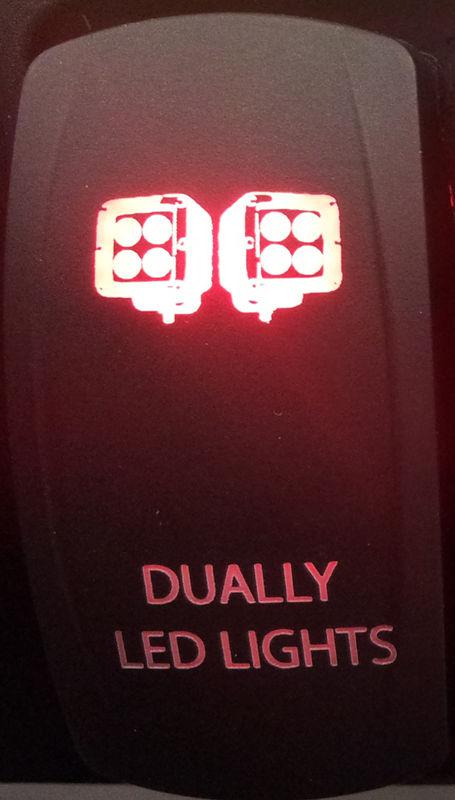 Polaris rzr xp 900 900-4 rzr s rzr 4 800  rigid dually lights  backlit  switch 