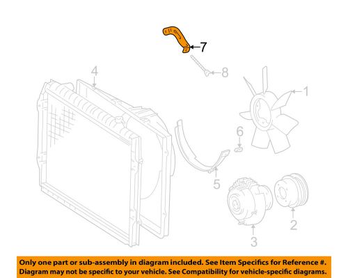 Toyota oem 95-97 tacoma cooling fan-adjust bar 1638175030