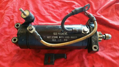 Mercury starter  mercury outboard starter  mercury motor  50-65436  item #391