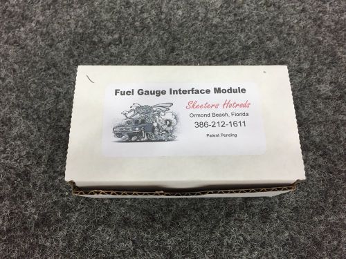 Skeeter's fuel gauge interface module (fuel gauge calibration) speedway; tanks.