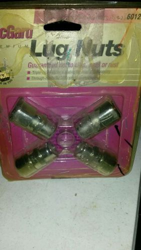 Mcgard 60128 lug nuts 0.490" shank 7/16"-20 open end 4 pack