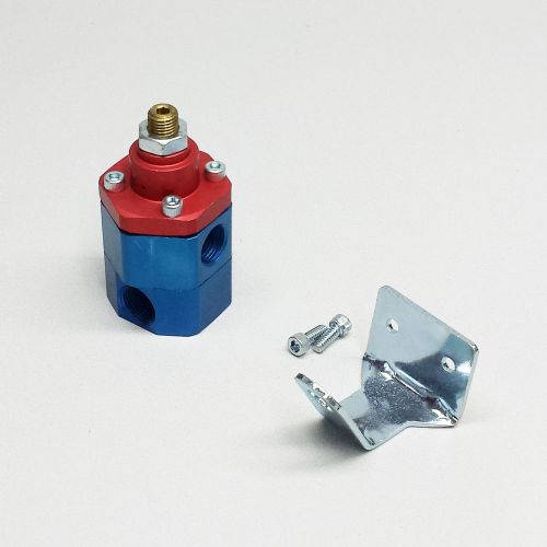 Russell 645320 ultra flow fuel pressure regulator 2-port aluminum 5-10 psi