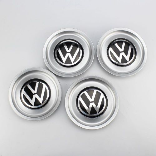 Buy 4PCS 155mm VW Logo Wheel Center Hub Rim Cap Cover for Jetta Golf