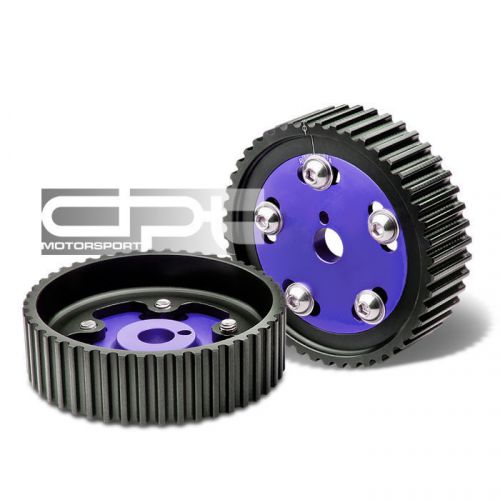 Aluminum replacement cam gears pulley 3s-gte 3sgte engine mr2/celica w20 blue