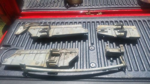 1969 mustang window glass brackets original ford 69 mach boss 1969