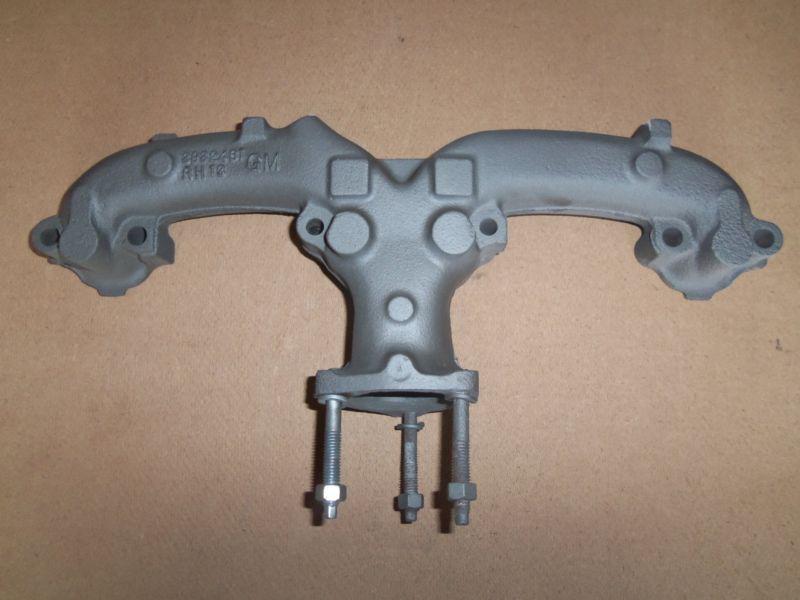 1972 corvette exhaust manifold w/o a.i.r. holes 3932461
