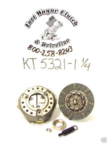 International harvester 10&#034; clutch kit # kt5321 1 1/4&#034;