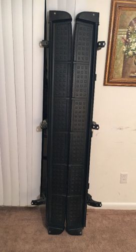 Toyota 2003-2009 sr5 4-runner oem set 2 black running step boards 04 05 06 07 08