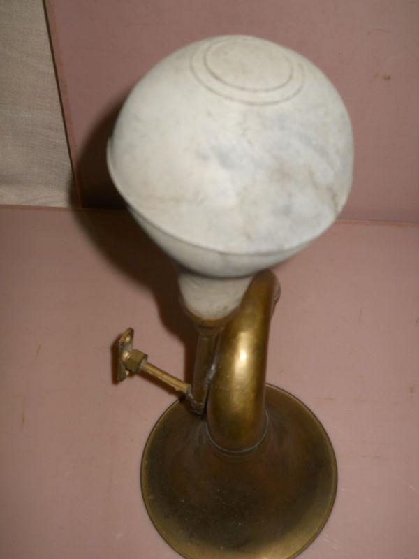 VINTAGE BRASS CAR HORN WORKING, US $29.95, image 4