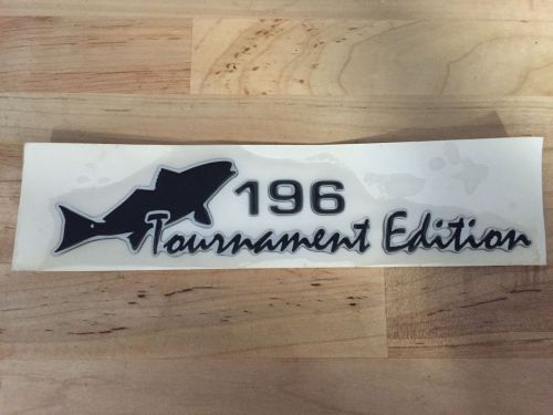 Key west boats domed 196 tournament edition decal (single)