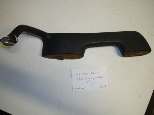Mercedes-benz w108 250s w109 300sel 6.3 l or r rear black armrest 108 970 22 01