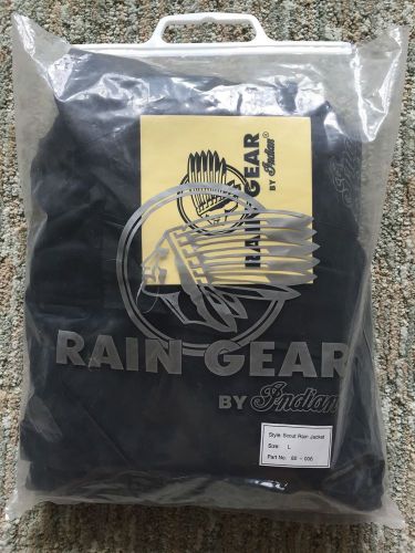 Indian motorcycle official rain gear - (large) manufacturer part number 82-006