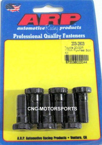 Arp flywheel bolt kit 203-2803 toyota 2.2l 20r &amp; 2.4l 22r 6pcs 1.040 uhl