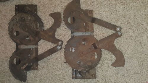 1937 1938 1939 1940 ford fordor rear right &amp; left side window regulators  oem