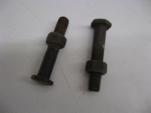 1973 74 75 76 77 elcamino chevelle laguna rear hood stops - oem