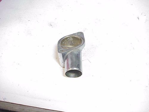 Chrome chevy gm water neck thermostat housing c7 ratrod streetrod