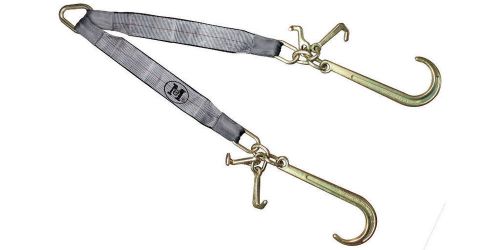 Tow strap v strap 3''x24'' legs 3ply 15'' j mini j and t hooks