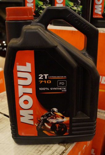Motul 710 racing 2 stroke motorcycle oil 1  gallon bottle full synthetic