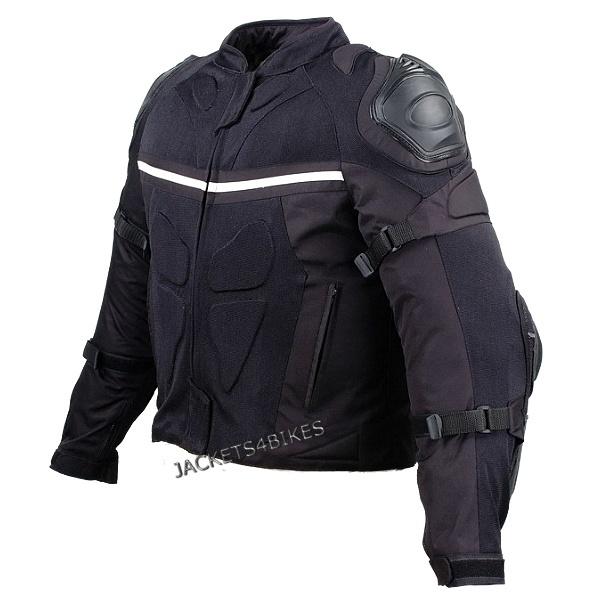 Pro mesh motorcycle jacket rain waterproof black m